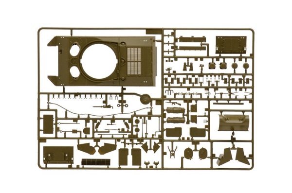 Sherman M4A3E8 - Korean War