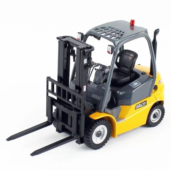 Universal Hobbies UH6437 1/50 Ölçek, Manitou MI25D (Salti-Chariot Industriel 2T5 Diesel) Forklift, Sergilemeye Hazır Metal İş M