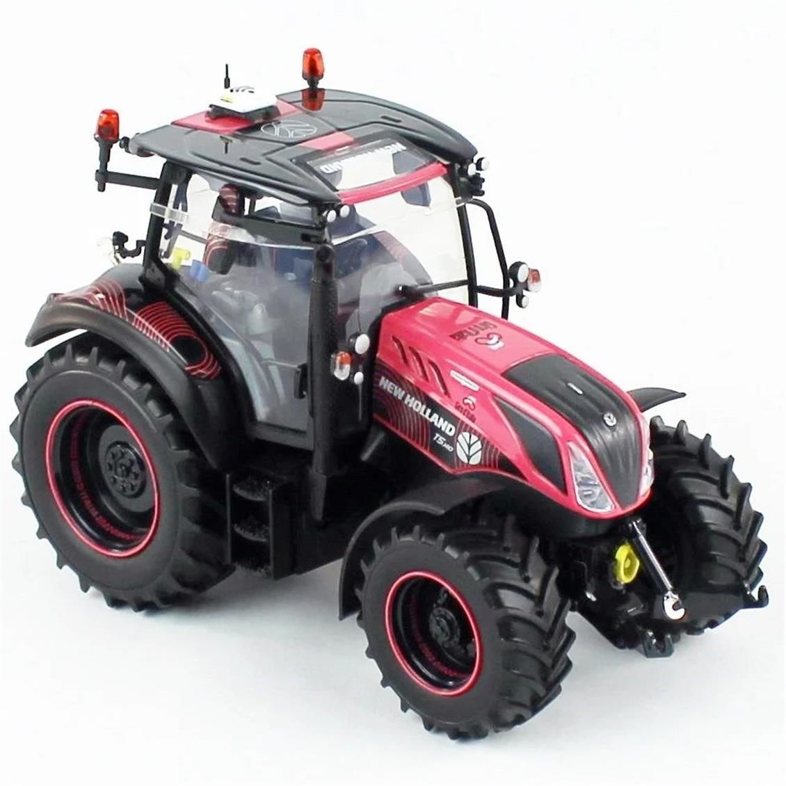 Universal Hobbies UH6434 1/32 Ölçek, New Holland T5.140 (Giro Italia) 2022 Traktör, Sergilemeye Hazır Metal İş Makinası Modeli