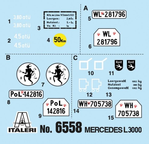 MERCEDES - BENZ L3000 S