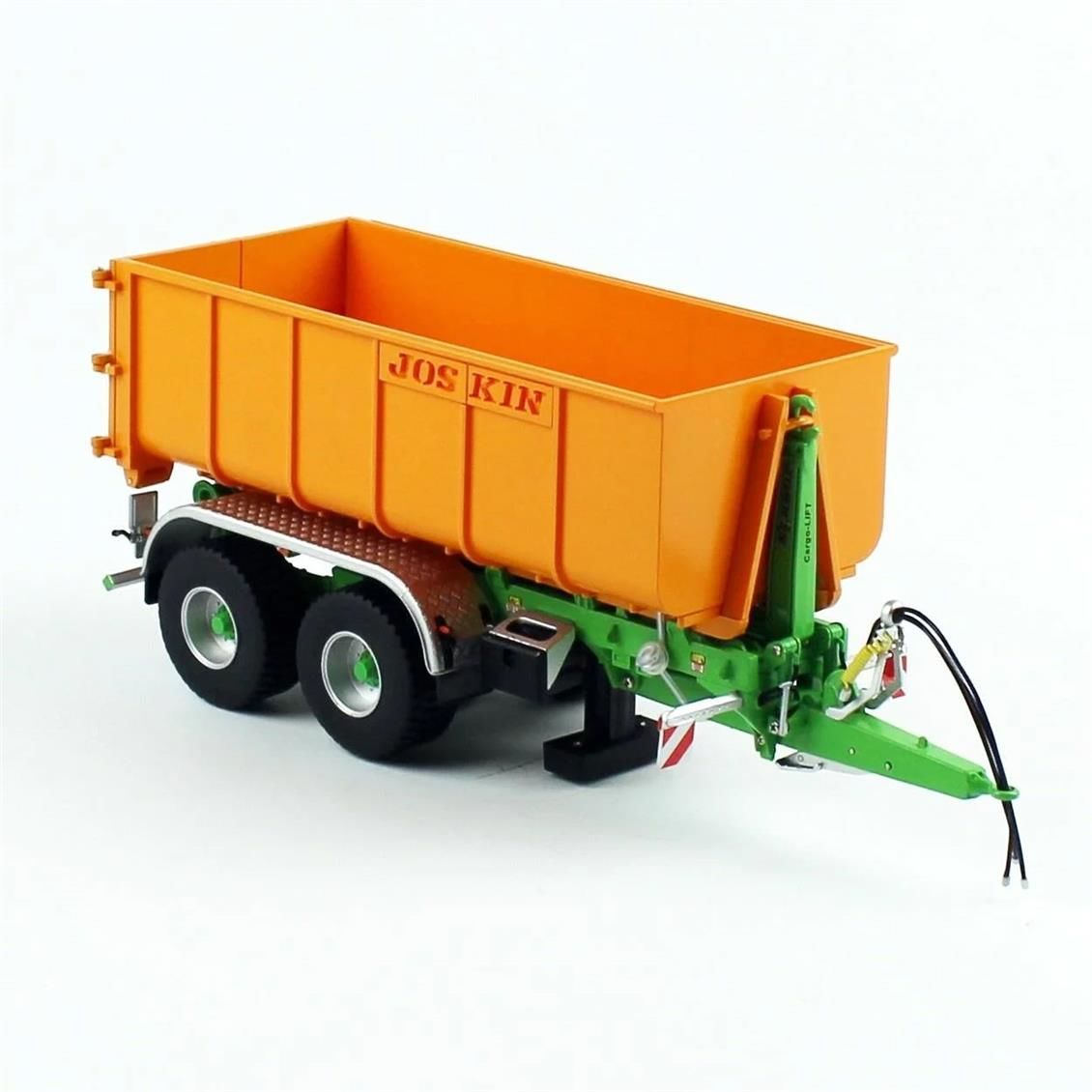 Universal Hobbies UH6363 1/32 Ölçek, Joskin Cargo-LIFT Kasalı Treyler, Sergilemeye Hazır Metal İş Makinası Modeli