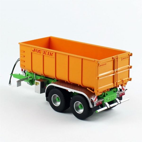 Universal Hobbies UH6363 1/32 Ölçek, Joskin Cargo-LIFT Kasalı Treyler, Sergilemeye Hazır Metal İş Makinası Modeli