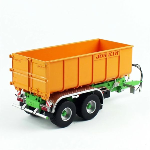 Universal Hobbies UH6363 1/32 Ölçek, Joskin Cargo-LIFT Kasalı Treyler, Sergilemeye Hazır Metal İş Makinası Modeli