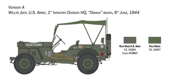 1/24 Willys Jeep MB 80th Anniversary 1941-2021