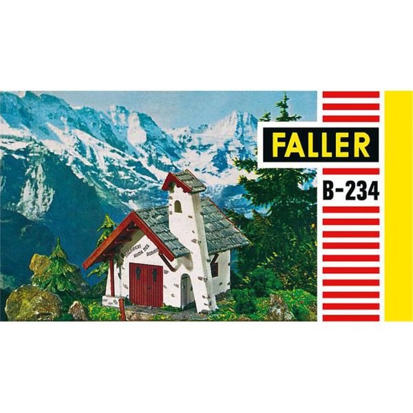 Faller 109234 1/87 Ölçek, Şapel, Plastik Model Kiti