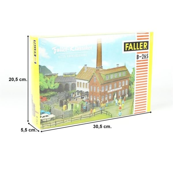 Faller 109265 1/87 Ölçek, Eski Fabrika Binası, Plastik Model Kiti