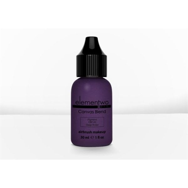 Elementwo Pro Canvas Blend Airbrush Makeup CBP-30 Deep Violet Mat Pigment 30ml.