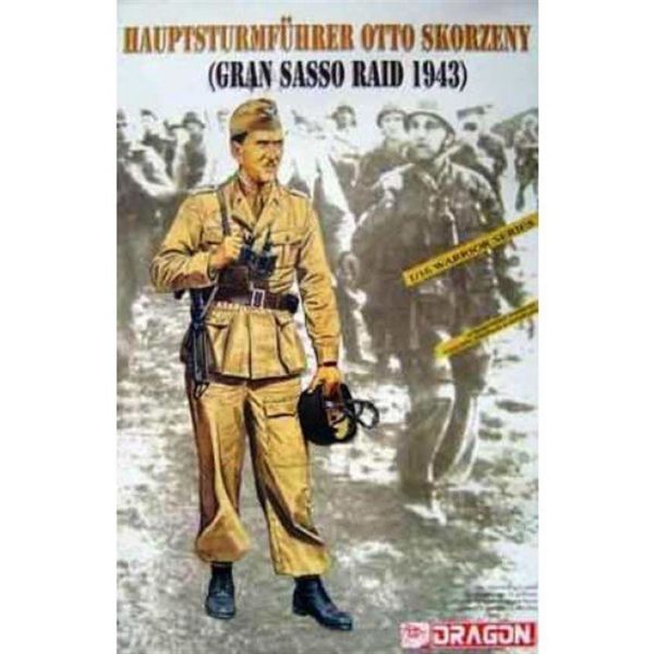 Dragon 1621 1/16 Ölçek, SS-Hauptsturmführer Otto Skorzeny (Gran Sasso Baskını 1943) Asker Figürleri Plastik Model Kiti