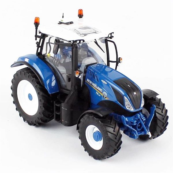 Universal Hobbies UH6234 1/32 Ölçek, New Holland T6.180 Kabinli Traktör, Mavi Versiyon, Sergilemeye Hazır Metal Tarımsal Makina