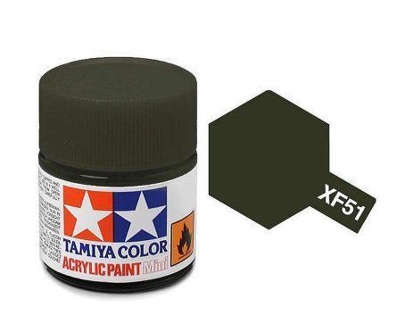 Acrylic Mini XF-51 Khaki Drab 10ml.