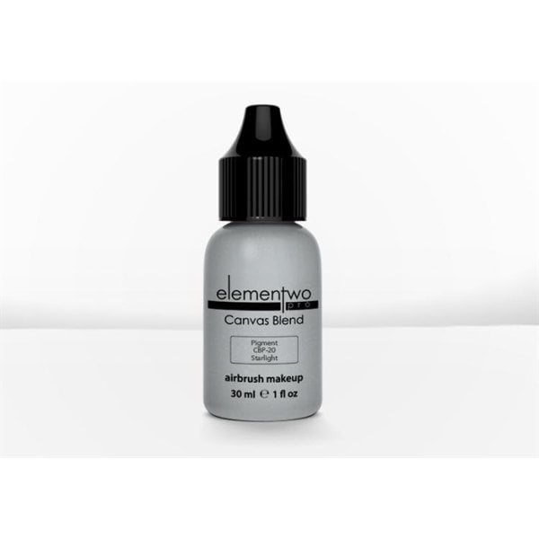 Elementwo Pro Canvas Blend Airbrush Makeup CBP-20 Starlight Parlak Pigment 30ml.