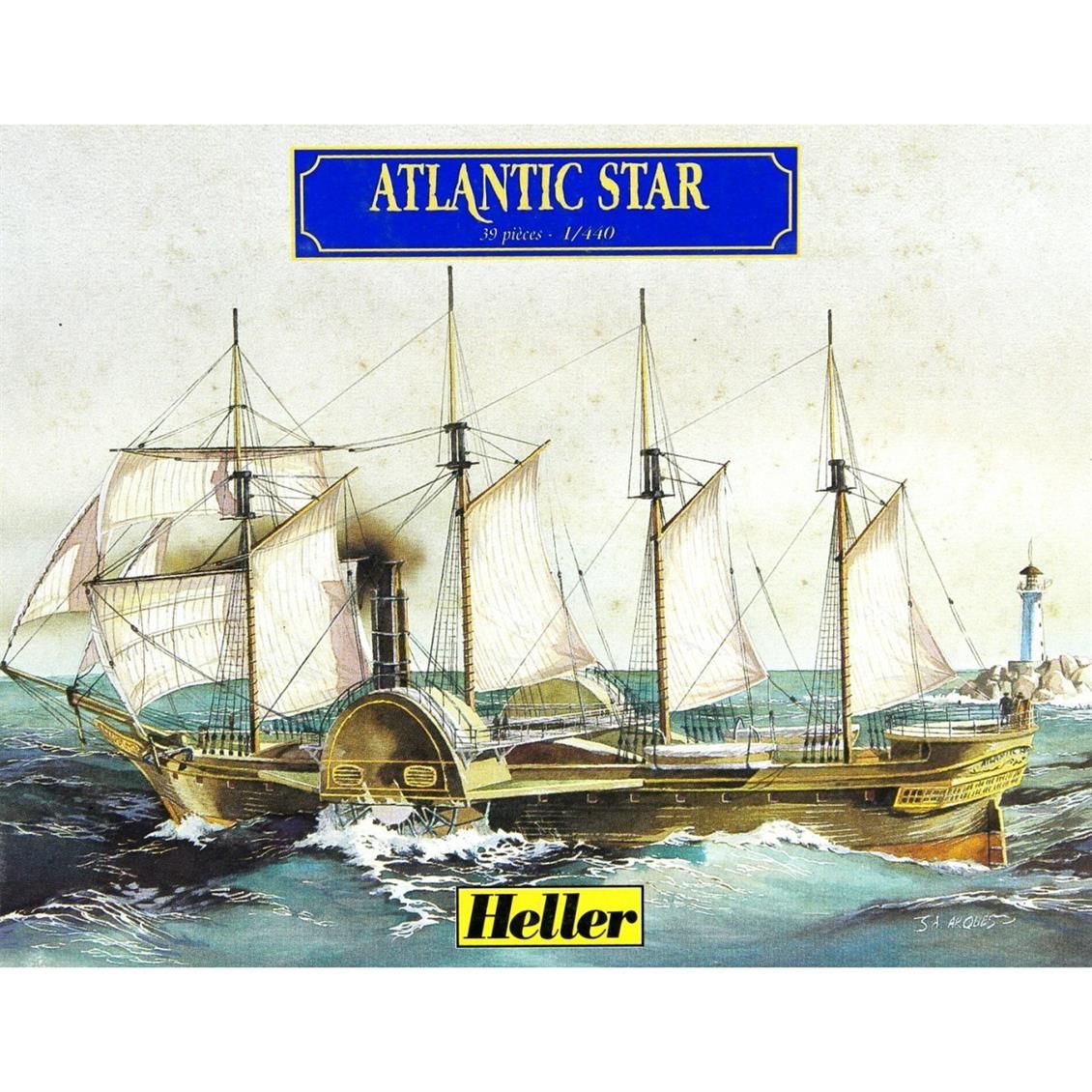 Heller 79701 1/440 Ölçek, Atlantic Star Gemi Maketi