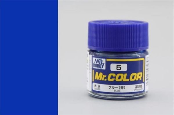 Mr.Hobby C-005 10 ml. Blue, Mr.Color Serisi Model Boyası