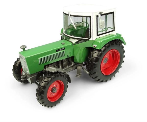 Universal Hobbies UH5312 1/32 Ölçek, Fendt Farmer 105S Turbomatik Kabinli Traktör, Sergilemeye Hazır Metal Tarımsal Makina Mode