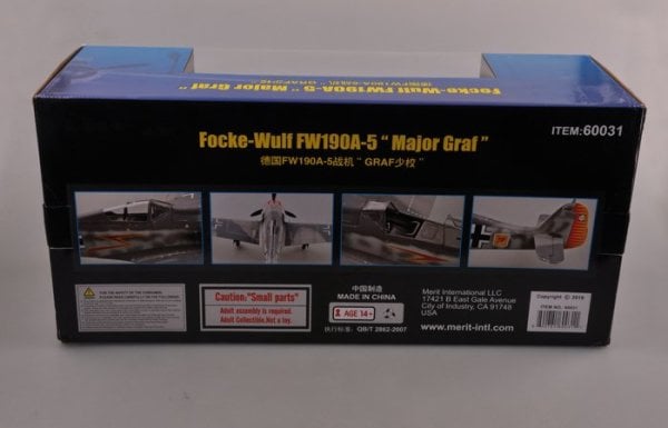 1/18 Focke-Wulf FW-190A-5 Major Graf (Hazır Model)