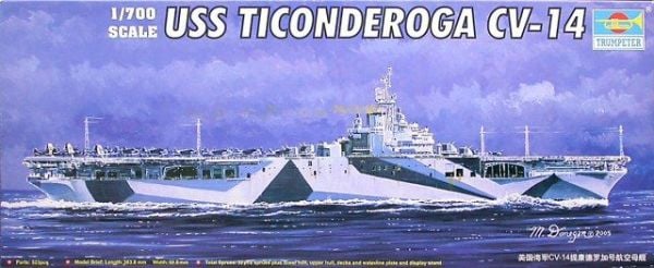 1/700 USS Ticonderoga CV-14