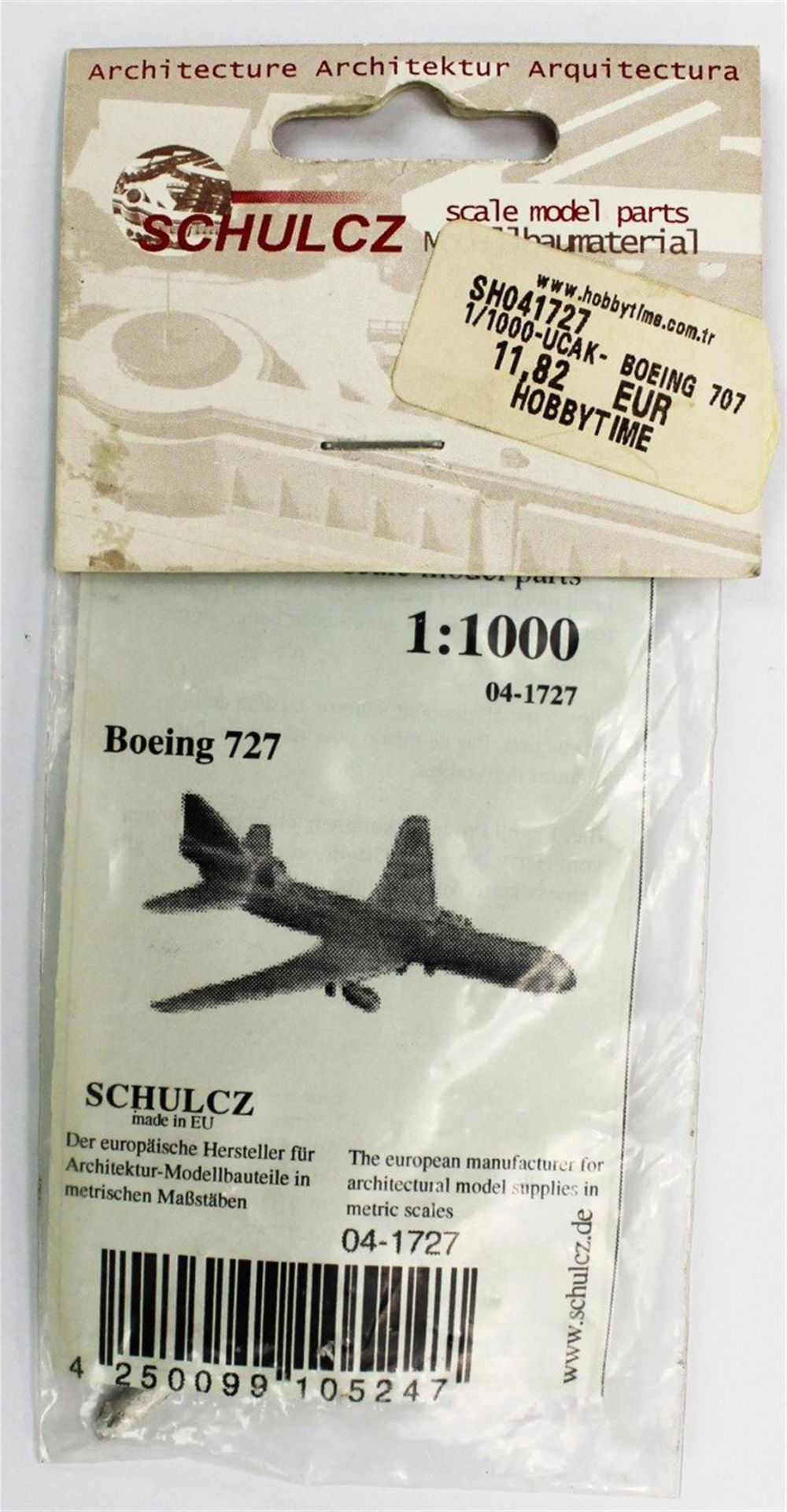 Schulcz 41727 1/100 Ölçek, 0 Ölçek-Uçak- Boeing 707 -Kurşun Döküm