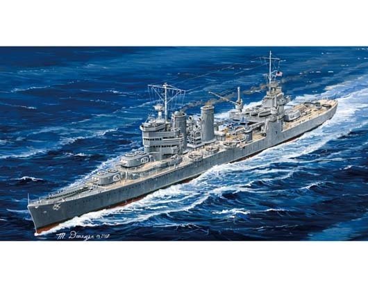 1/700 USS Astoria CA-34 1942