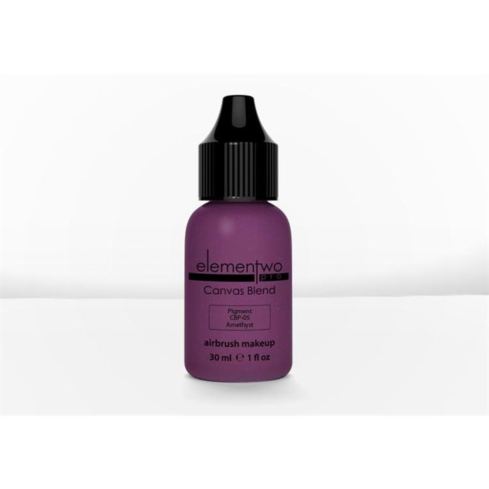 Elementwo Pro Canvas Blend Airbrush Makeup CBP-05 Amethyst Parlak Pigment 30ml.