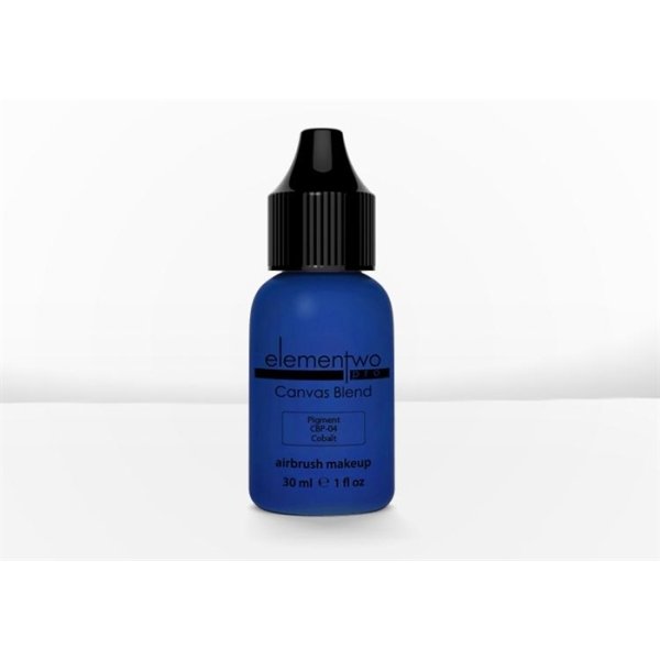 Elementwo Pro Canvas Blend Airbrush Makeup CBP-04 Cobalt Mat Pigment 30ml.