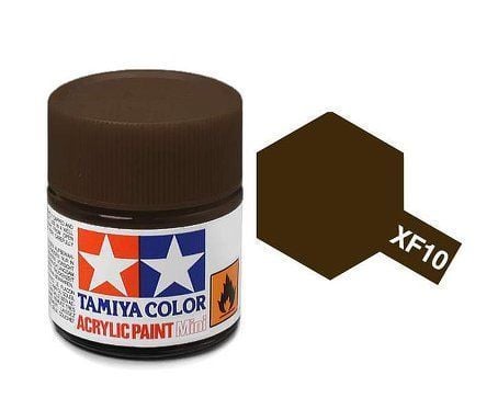 Acrylic Mini XF-10 Flat Brown 10ml.