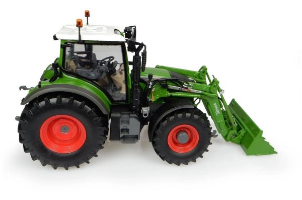 Universal Hobbies UH4975 1/32 Ölçek, Fendt 722 Önden Kepçeli Traktör, Sergilemeye Hazır Metal Tarımsal Makina Modeli