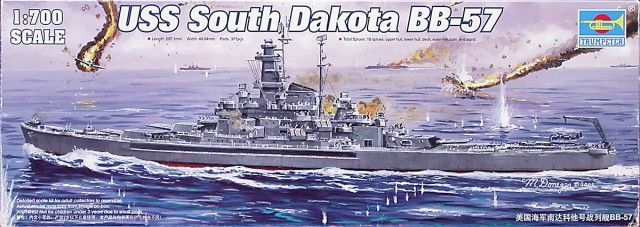 1/700 USS South Dakota BB-57