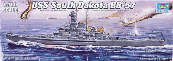 1/700 USS South Dakota BB-57