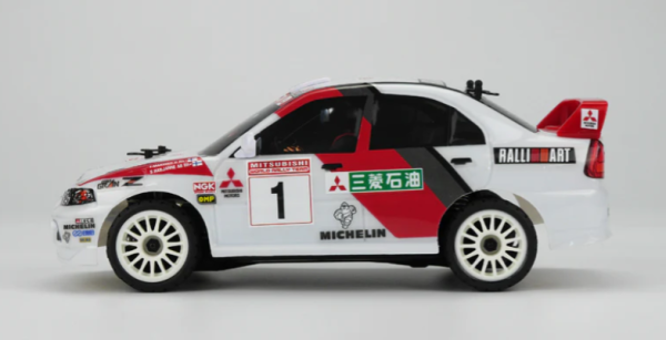 Carisma GT24 4WD 1/24 MITSUBISHI LANCER EVO 4 WRC Rally Car Micro Rc