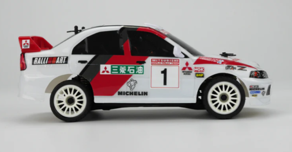 Carisma GT24 4WD 1/24 MITSUBISHI LANCER EVO 4 WRC Rally Car Micro Rc