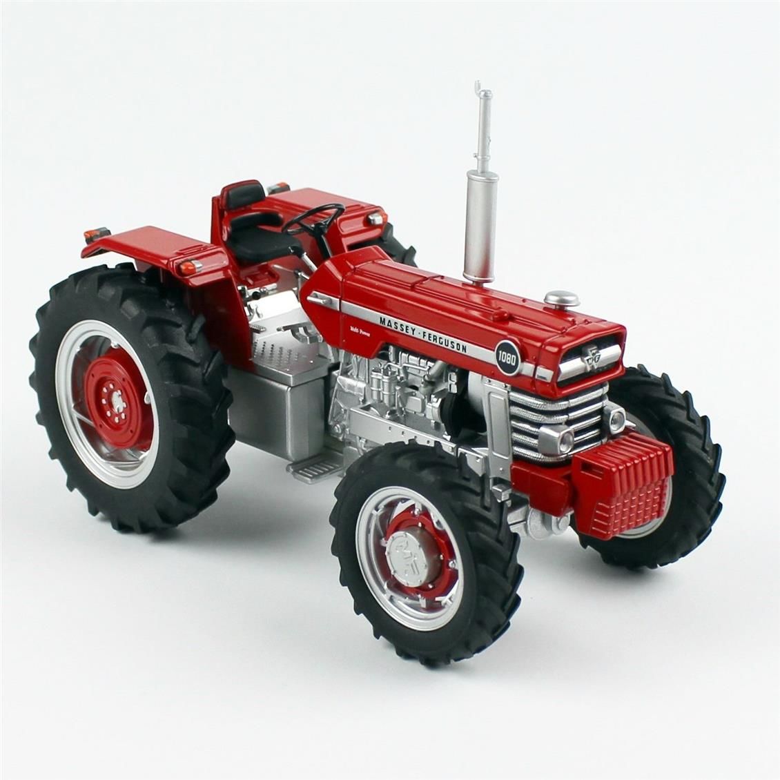 Universal Hobbies UH4169 1/32 Ölçek, Massey Ferguson 1080 4WD Traktör, Sergilemeye Hazır Metal İş Makinası Modeli