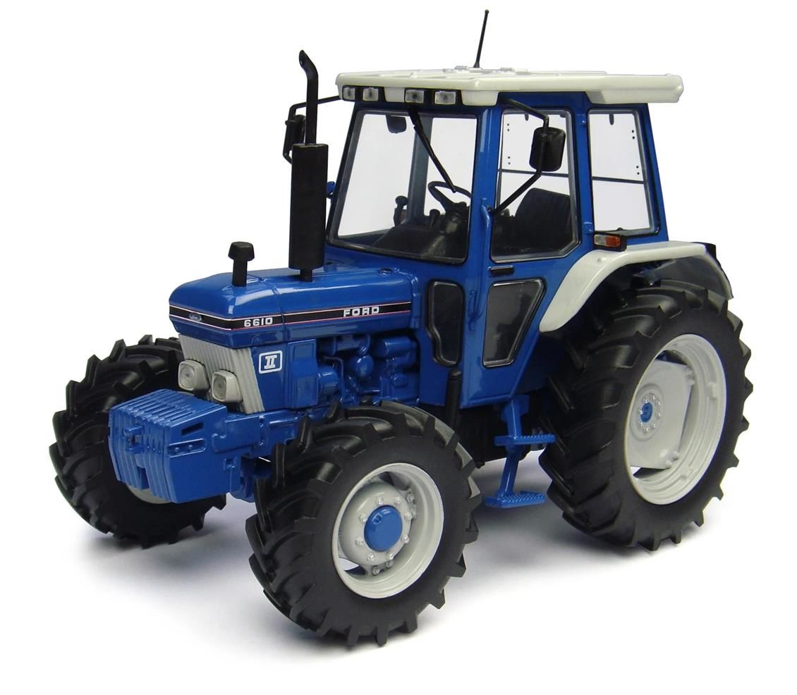 Universal Hobbies UH4138 1/32 Ölçek, Ford 6610 4WD 2.Jenerasyon Traktör, Sergilemeye Hazır Metal Tarımsal Makina Modeli