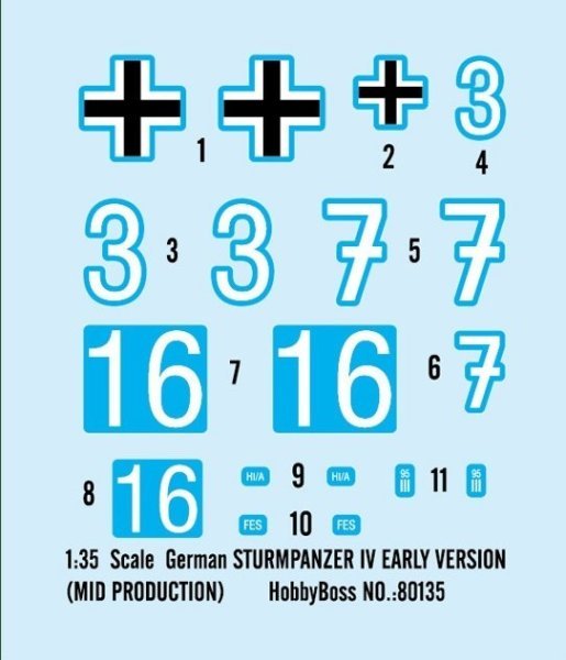 1/35 German Strumpanzer lV Early Version