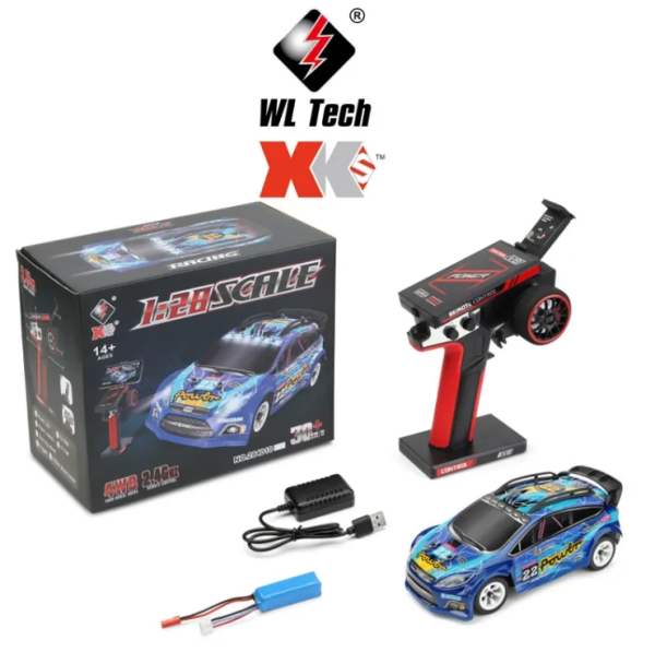 WLtoys 284010 Ford Fiesta 4WD 1/28 Micro Rc