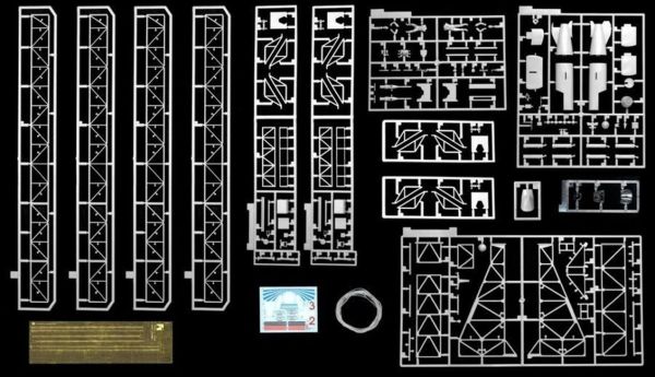 Dragon 5547 1/48 Ölçek, Bachem Ba 349D Önleme Uçağı (w/Launch Tower) Plastik Model Kiti