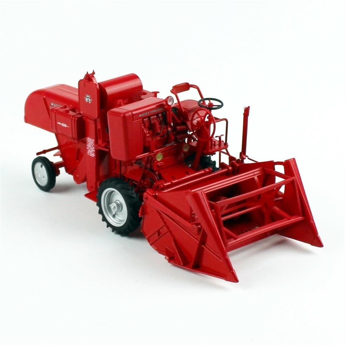 Universal Hobbies UH2880 1/32 Ölçek, Massey Ferguson 830 Biçerdöver, Sergilemeye Hazır Metal İş Makinası Modeli