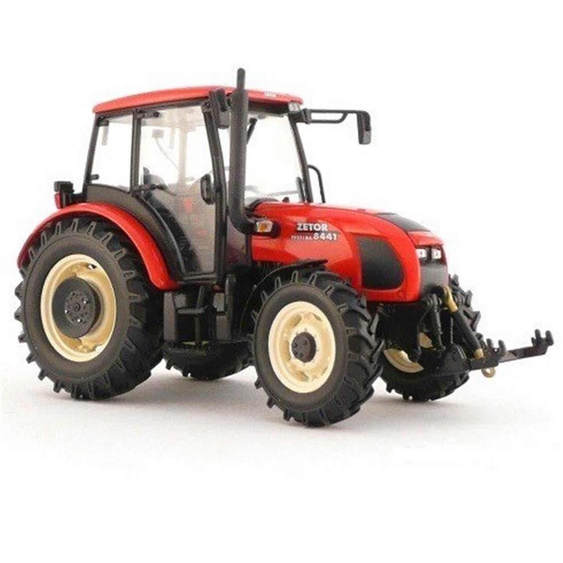 Universal Hobbies UH2726 1/32 Ölçek, Zetor Proxima 8441 Traktör, Sergilemeye Hazır Metal Tarımsal Makina Modeli