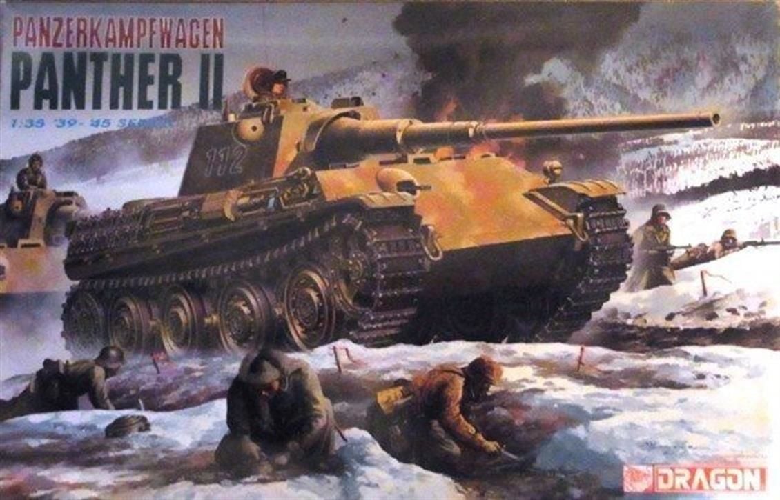 Dragon 6027 1/35 Ölçek, Panzerkampwagen Panther II Tankı Plastik Model Kiti