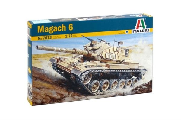 Italeri 7073S 1/72 Ölçek, Magach 6 Tank, Plastik Model kiti