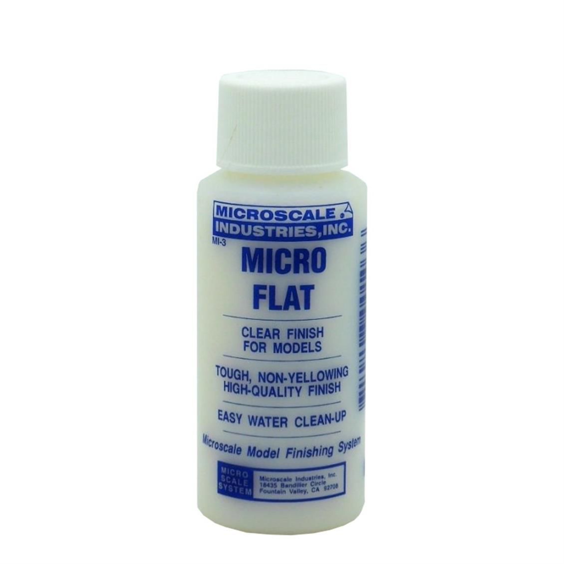 Microscale 3 1 Oz Micro Coat Flat-Mat Son Kat Vernik