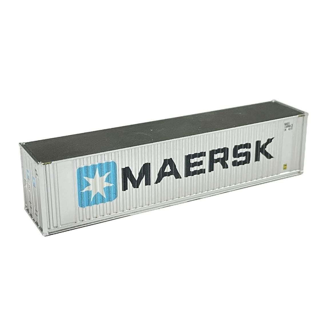 Faller 272821 1/160 Ölçek, Maersk 40' Yüksek Tip Konteyner, Plastik Model Kiti