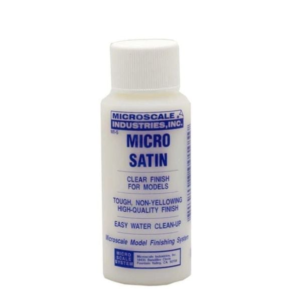 Microscale 5 1 Oz Micro Coat Satın-Yarı Mat Son Kat Vernik