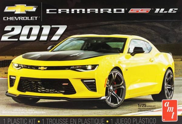 AMT 1074M 1/25 Ölçek, 2017 Chevy Camaro SS 1LE Araba, Plastik Model kiti