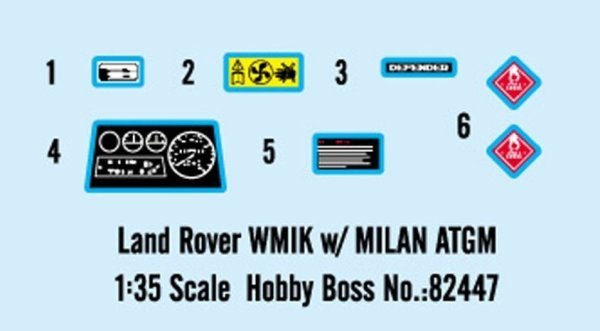 1/35 Land Rover WMIK w/MILAN ATGM