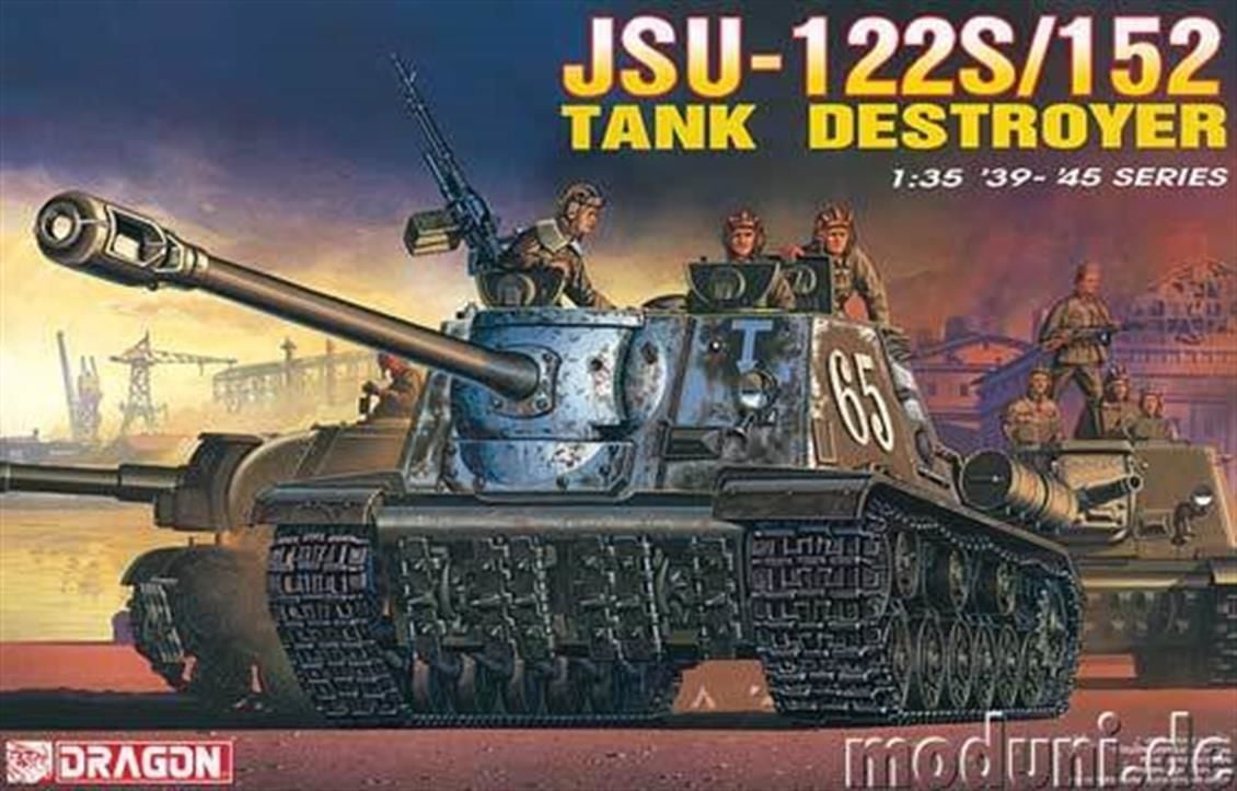 Dragon 6047 1/35 Ölçek, JSU-122S/152 Tanksavar Tankı Plastik Model Kiti