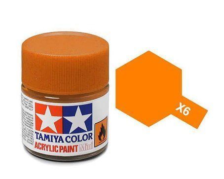 Acrylic Mini X-6 Orange 10ml.