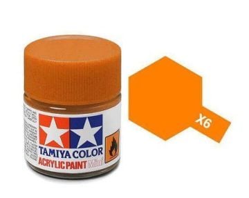 Acrylic Mini X-6 Orange 10ml.