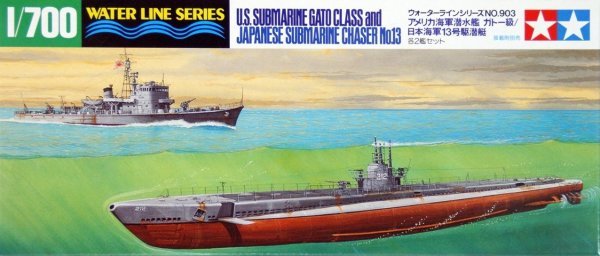 1/700 US Gato Class &Jpn. Sub. Chaser