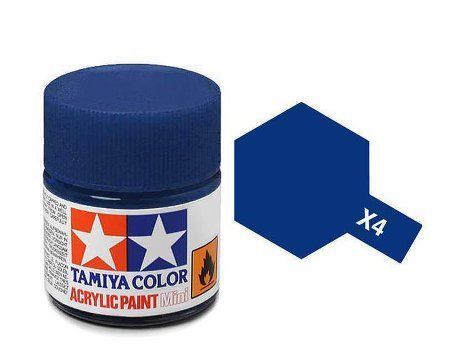 Acrylic Mini X-4 Blue 10ml.