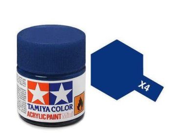 Acrylic Mini X-4 Blue 10ml.